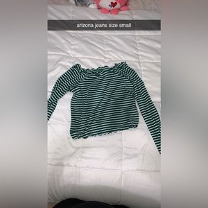 Arizona jeans off the shoulder top